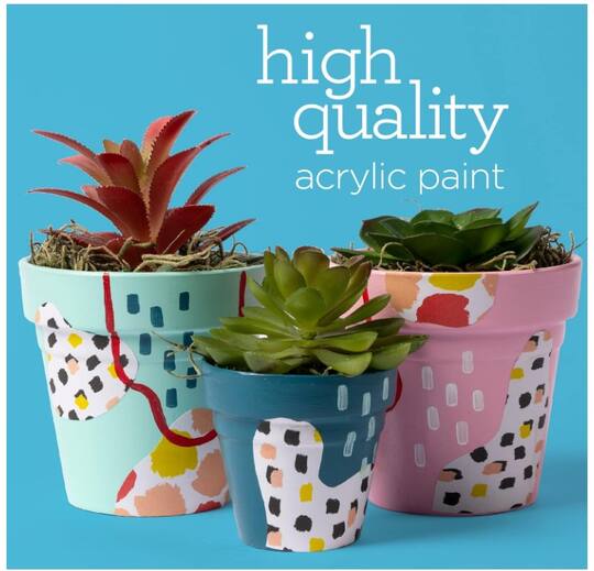 Apple Barrel® Acrylic Multi-Surface Satin Paints & Mod Podge 21 Piece Set